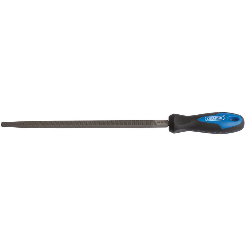 Draper Soft Grip Engineer's Square File and Handle 250mm 00014