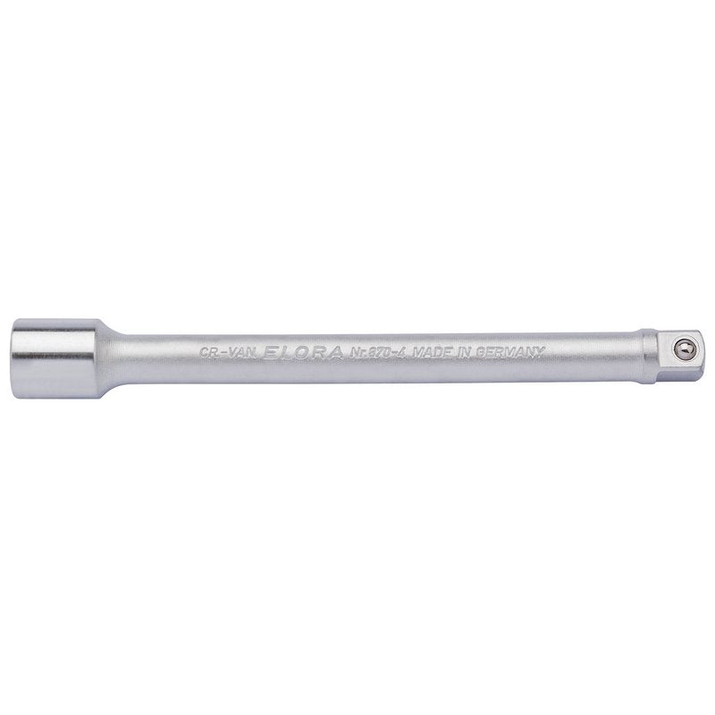 Elora 3/8"D 150mm Extension Bar Spring Loaded Hardened Tempered Chrome 00195