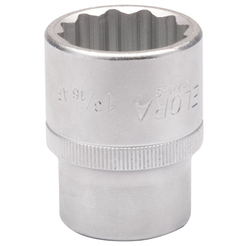 Elora 1.3/16" Bi-Hexagon Socket 3/4"D Chrome Plated Hardened And Tempered 00509
