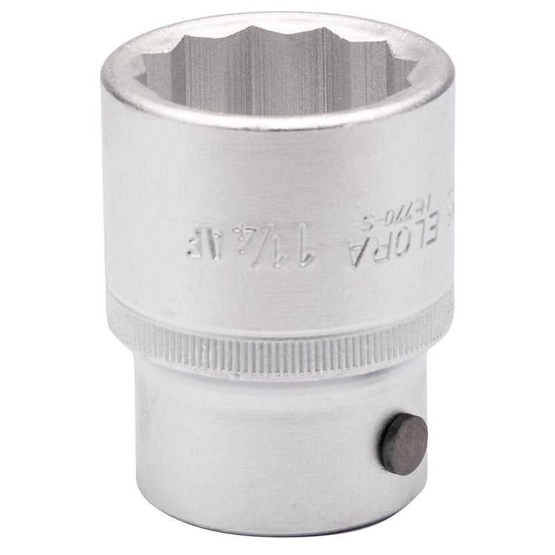 Elora 1.1/4" Bi-Hexagon Socket 3/4"D Chrome Plated Hardened And Tempered 00517