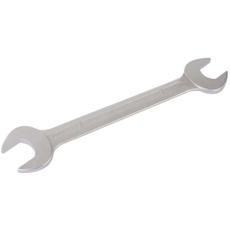 Elora Long Imperial Double Open End Spanner, 1 x 1.1/8"