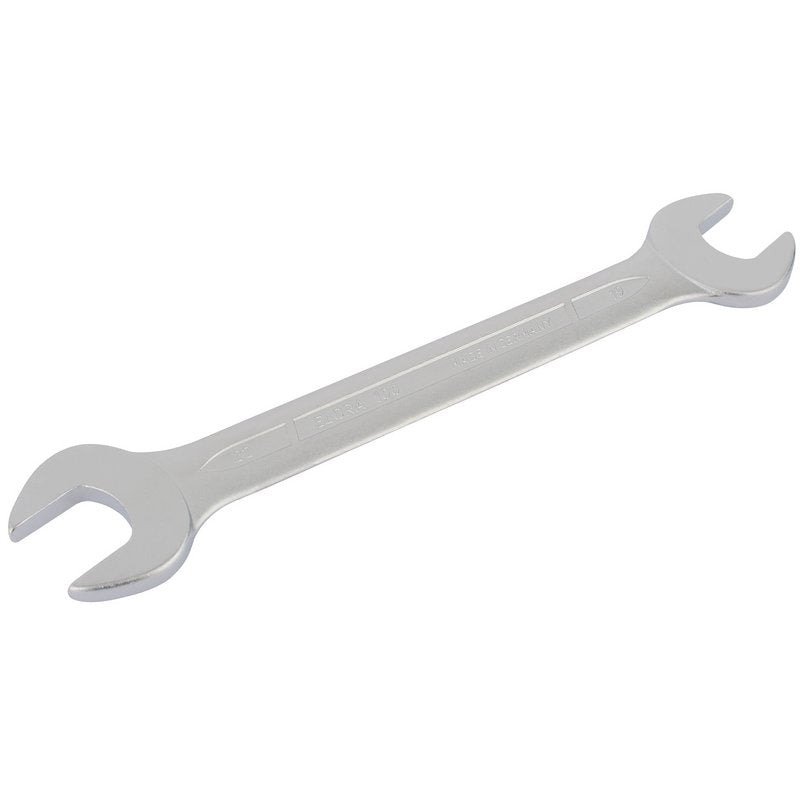 Elora Long Metric Double Open End Spanner 19 x 22mm Chrome Plated 01987