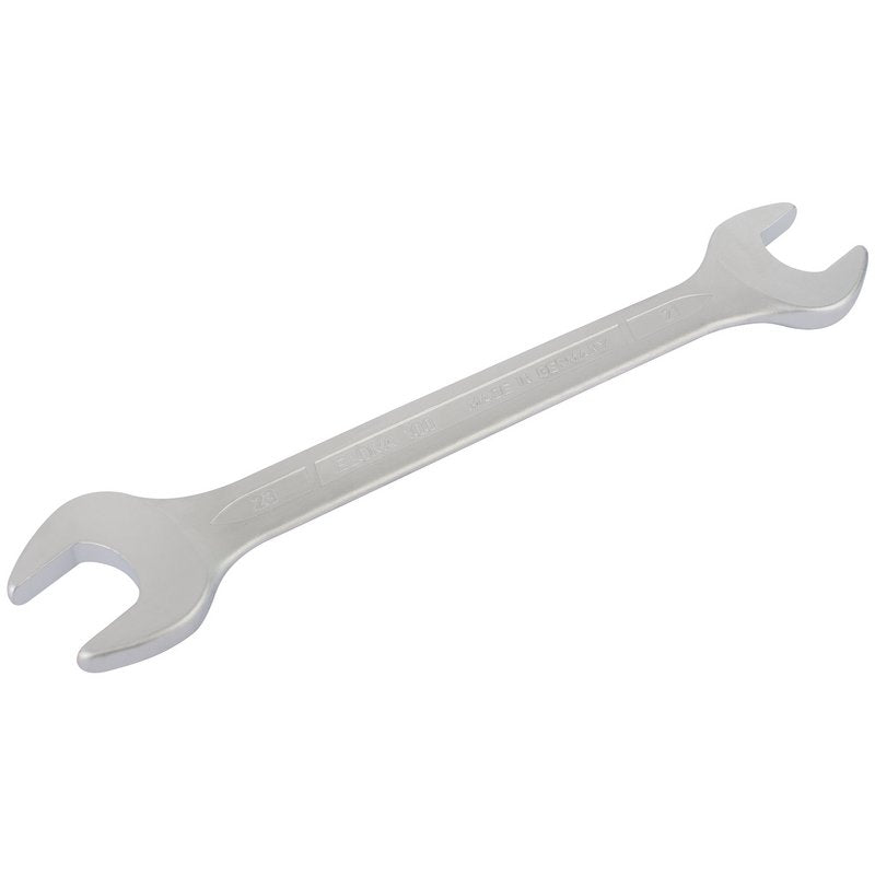 Elora Long Metric Double Open End Spanner 21 x 23mm Chrome Plated 02000