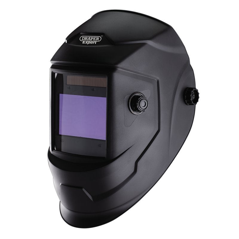 Draper Expert Auto Darkening Multi Use Welding Helmet Li-ion Battery Solar 02512