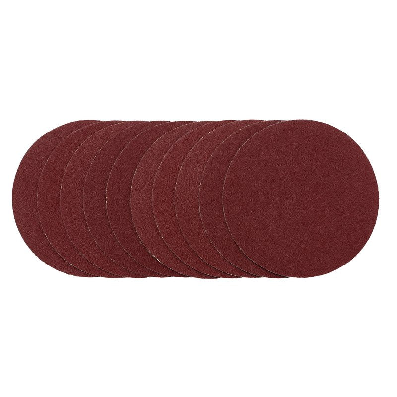 Draper Sanding Discs 125mm Hook & Loop 80G 10 Pack 02694