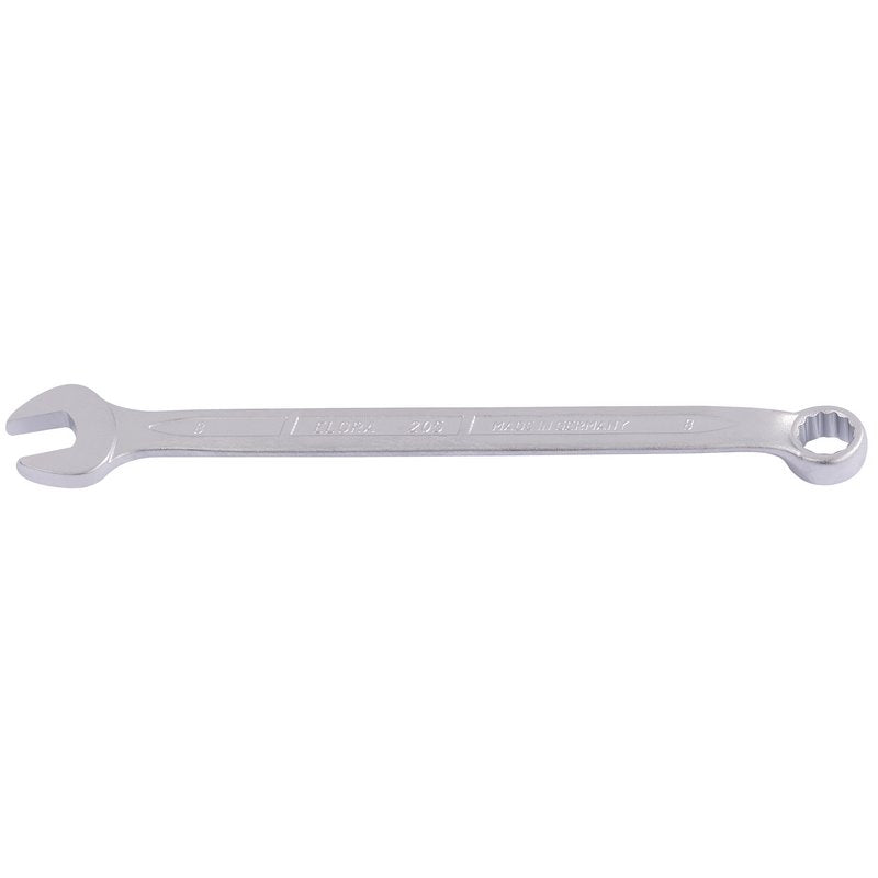 Elora 8mm Long Combination Spanner Bi-hexagon Ring And 15° offset jaw 03488