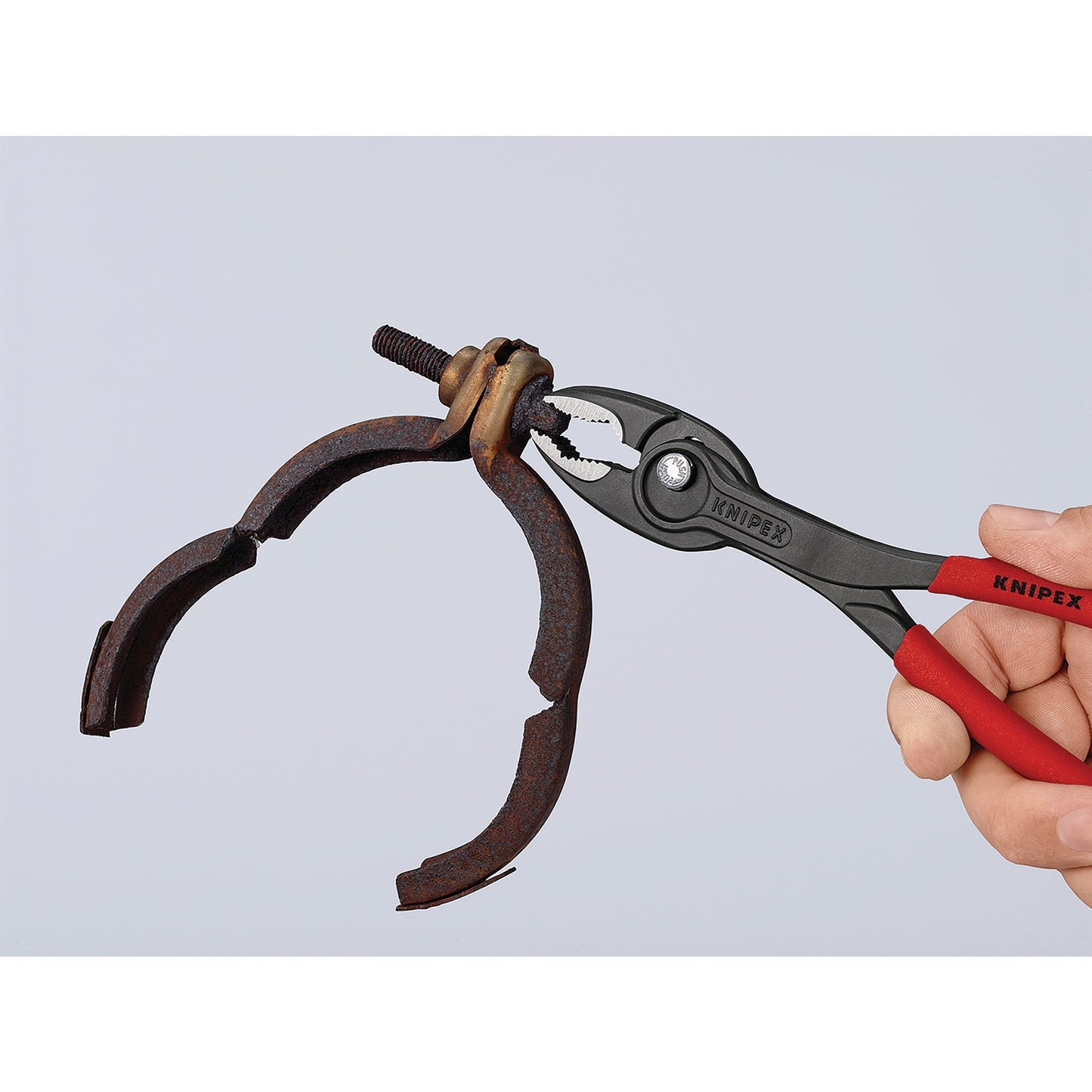 Knipex TwinGrip Slip Joint Pliers 200mm Capacitie For Nuts 4 – 22mm 82 01 200 SB