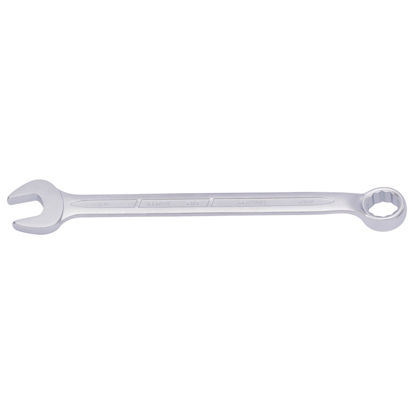 Elora Long Whitworth Combination Spanner 5/16" Bi Hex Jaw Offset at 15° 03769