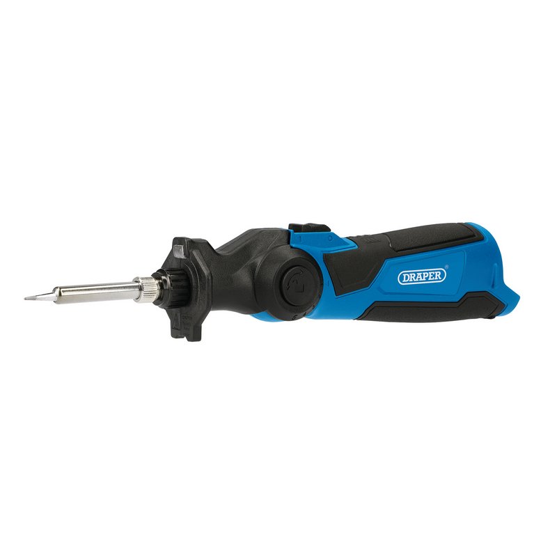 Draper 12V Soldering Iron With LED light and capacity indicator Bare Unit 03861