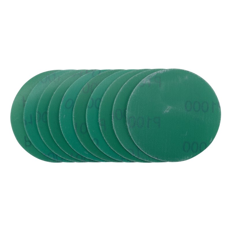 Draper Wet and Dry Sanding Discs Hook and Loop 75mm 1000 Grit 10 Pack 04426
