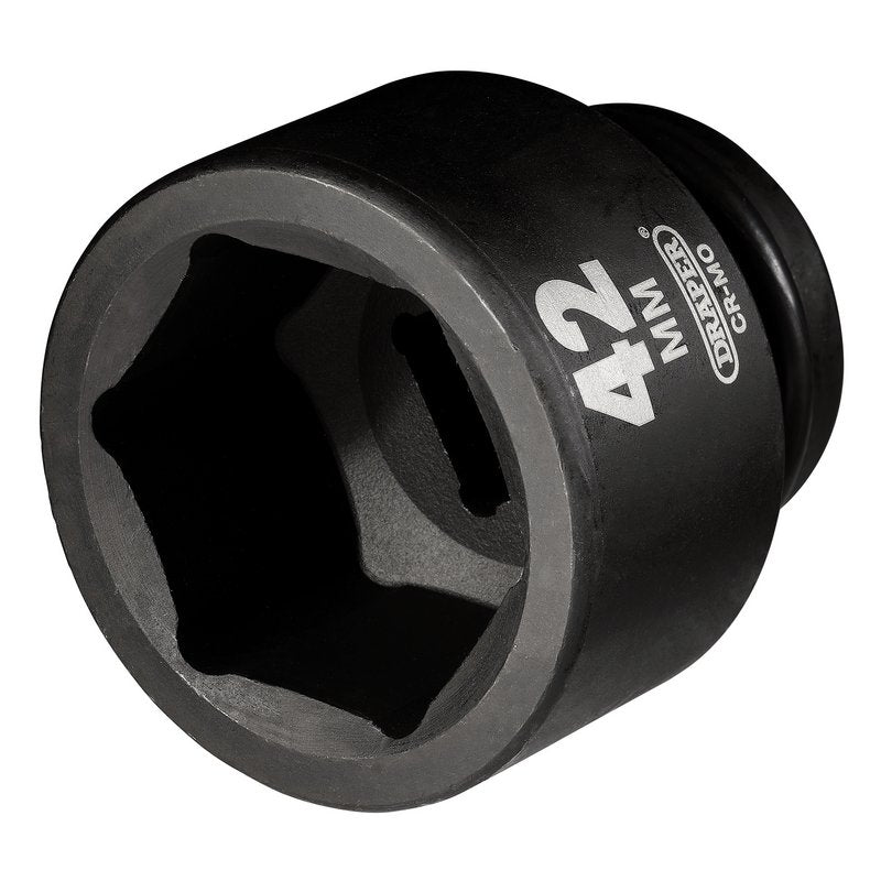 Draper 42mm Impact Socket 3/4"D 6 Point Hexagon Standard Length Hi-TORQ 05023