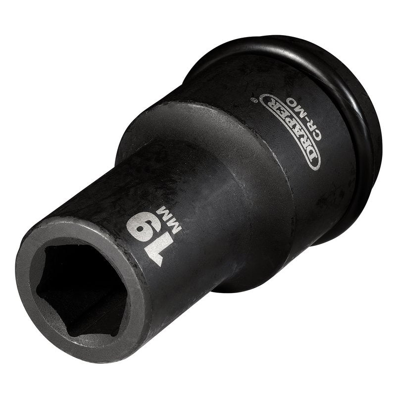 Draper 19mm 3/4"D Deep Impact Socket 6 Point Metric Hi-TORQ 05051
