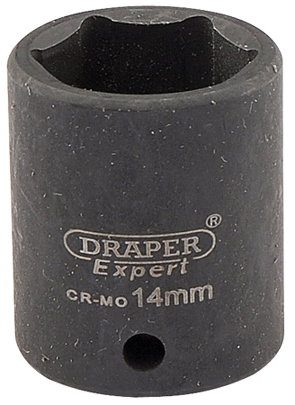 Draper Expert 14mm 1/4"D 6 Point Impact Socket Standard Length HI-TORQ 05059