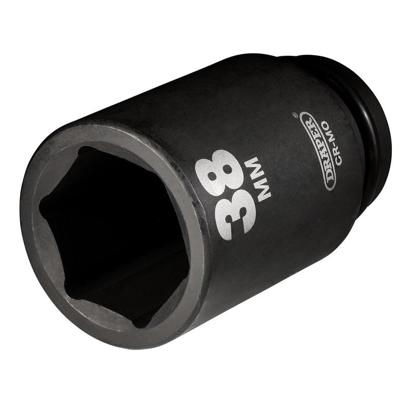 Draper 38mm 3/4"D Deep Impact Socket 6 Point Metric Hi-TORQ 05069