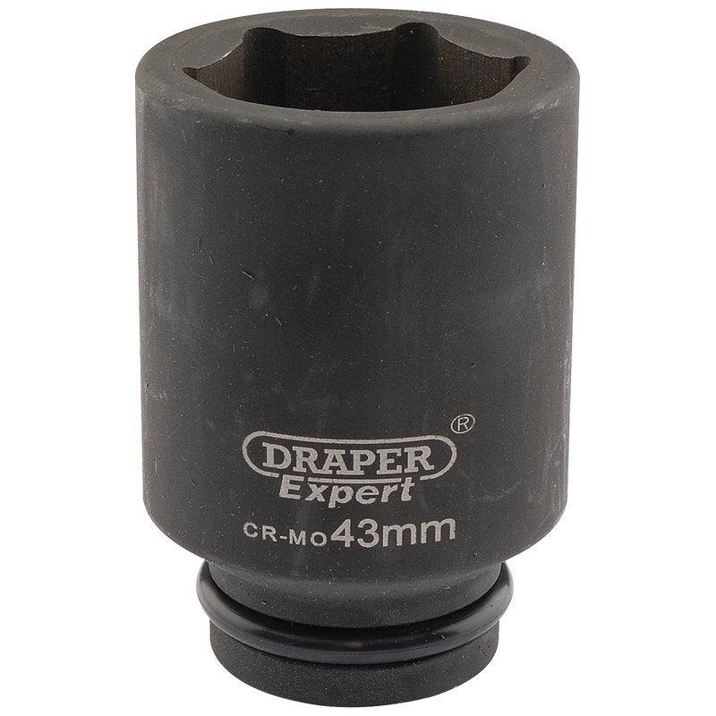 ****Draper Expert HI-TORQ® 6 Point Deep Impact Socket, 3/4" Sq. Dr., 43mm - Discontinued