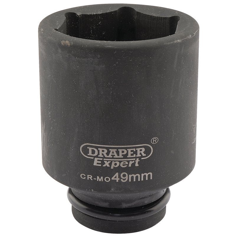 Draper Expert 49mm 3/4"D 6 Point Deep Impact Socket Metric HI-TORQ 05080