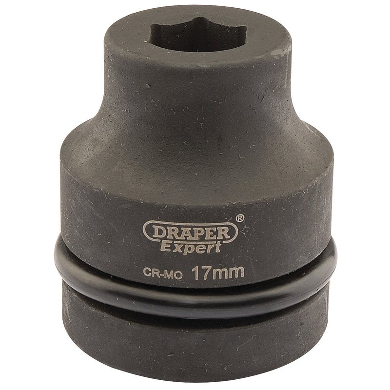 Draper Expert 17mm 1"D 6 Point Metric Impact Socket Standard HI-TORQ 05098
