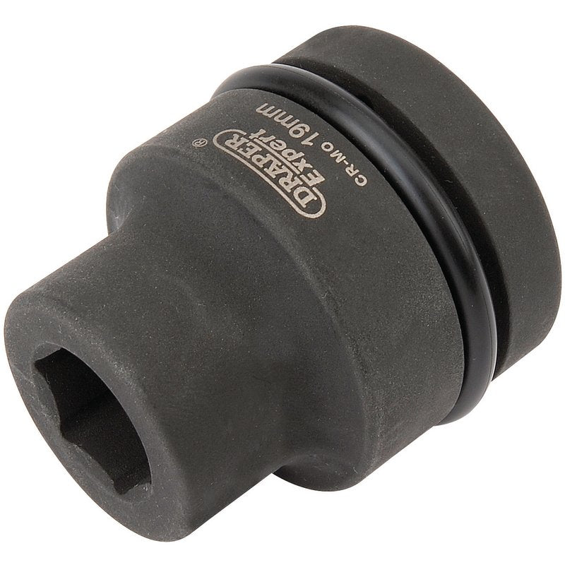 Draper Expert 19mm 1"D 6 Point Metric Impact Socket Standard HI-TORQ 05100