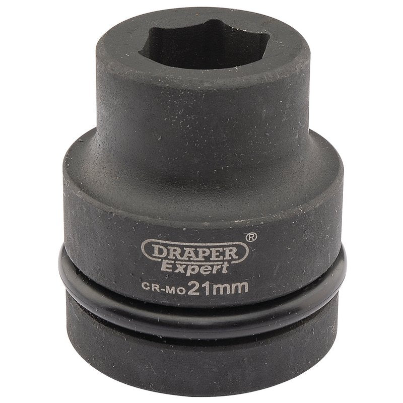 Draper Expert 21mm 1"D 6 Point Metric Impact Socket Standard HI-TORQ 05102