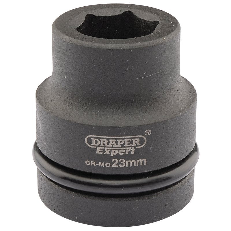 Draper Expert 23mm 1"D 6 Point Metric Impact Socket Standard HI-TORQ 05104