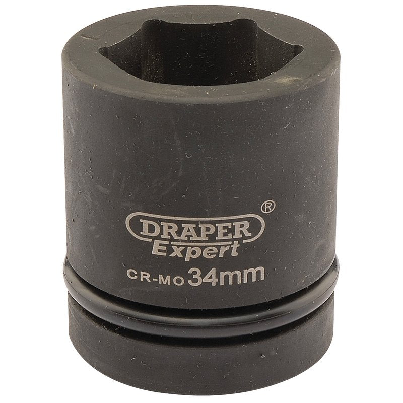 Draper Expert 34mm 1"D 6 Point Metric Impact Socket Standard HI-TORQ 05114
