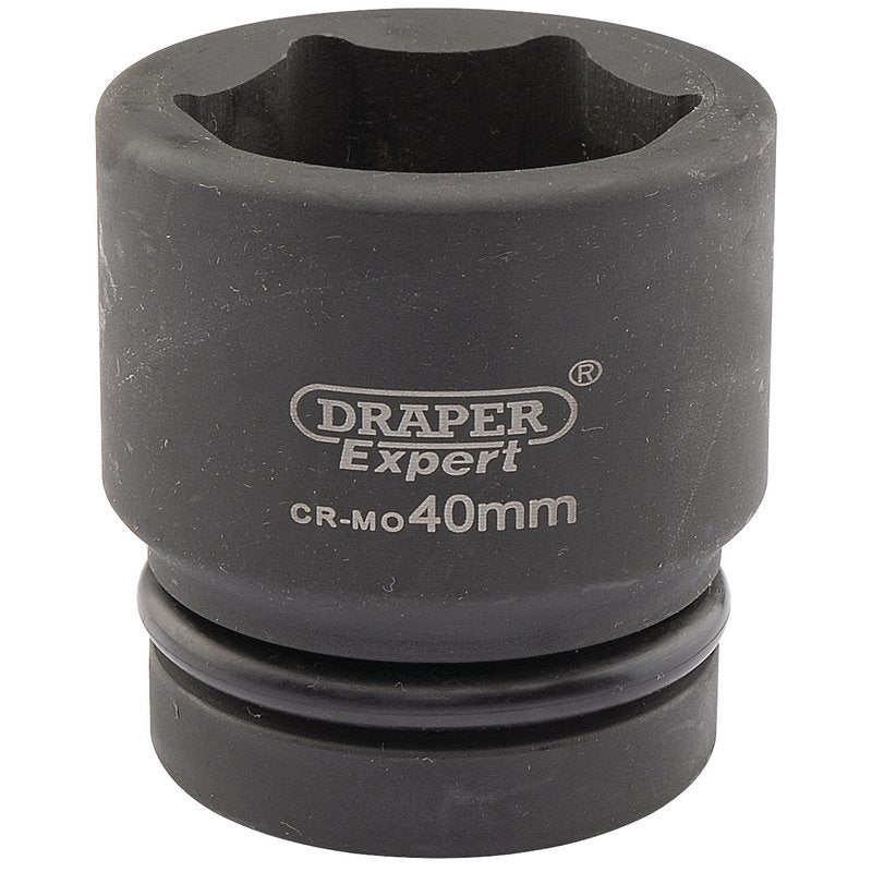 Draper Expert 40mm 1"D 6 Point Metric Impact Socket Standard HI-TORQ 05120