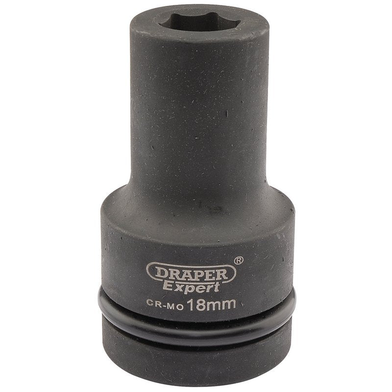 Draper Expert 18mm 1"D 6 Point Deep Impact Socket HI-TORQ