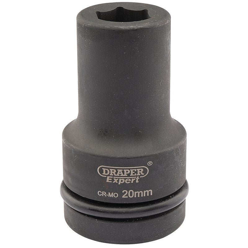 Draper Expert 20mm 1"D 6 Point Deep Impact Socket HI-TORQ