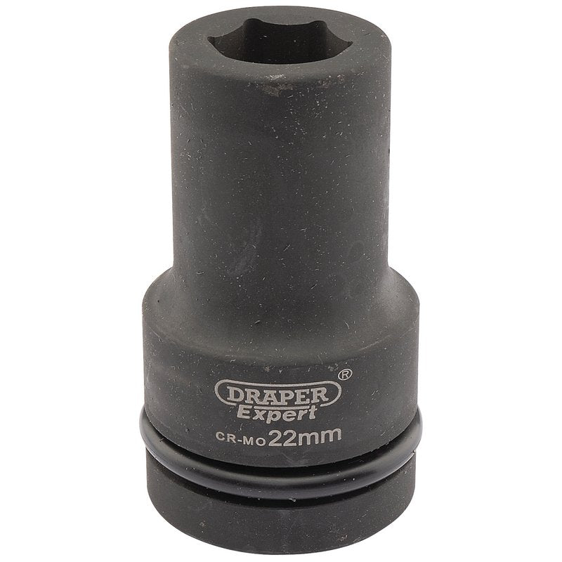 Draper Expert 22mm 1"D 6 Point Deep Impact Socket HI-TORQ