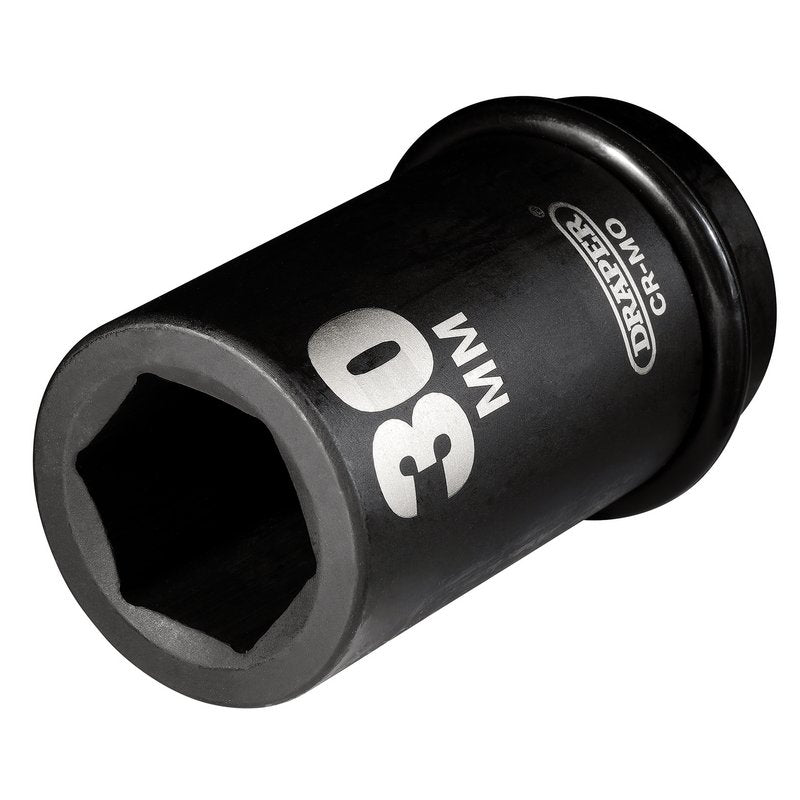 Draper 30mm 1" Dr Deep Impact Socket Single Hex HI-TORQ