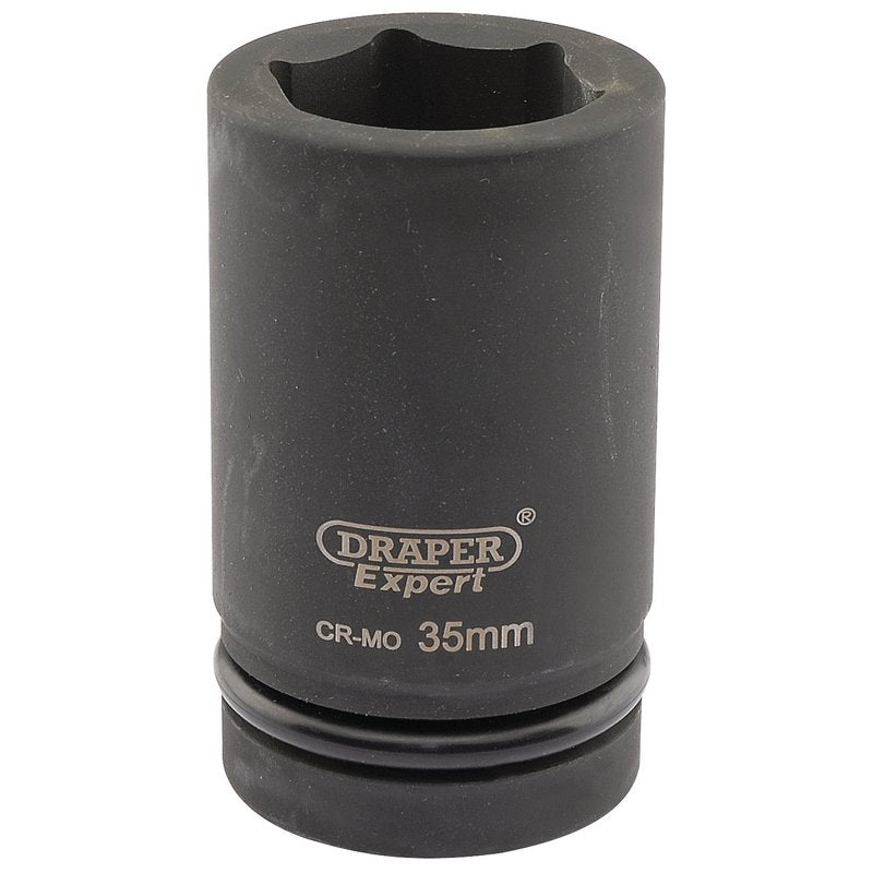 Draper Expert 35mm 1"D 6 Point Deep Impact Socket HI-TORQ