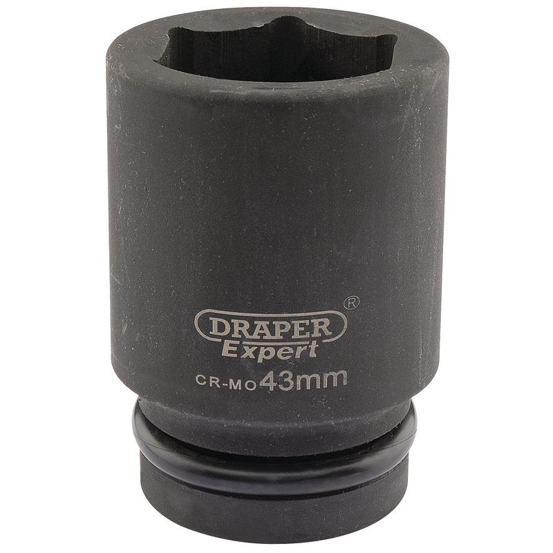 Draper Expert 43mm 1"D 6 Point Deep Impact Socket HI-TORQ
