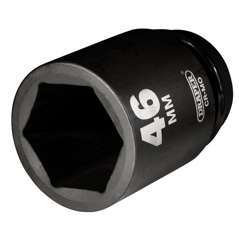 Draper 46mm 1" Dr Deep Impact Socket Single Hex HI-TORQ