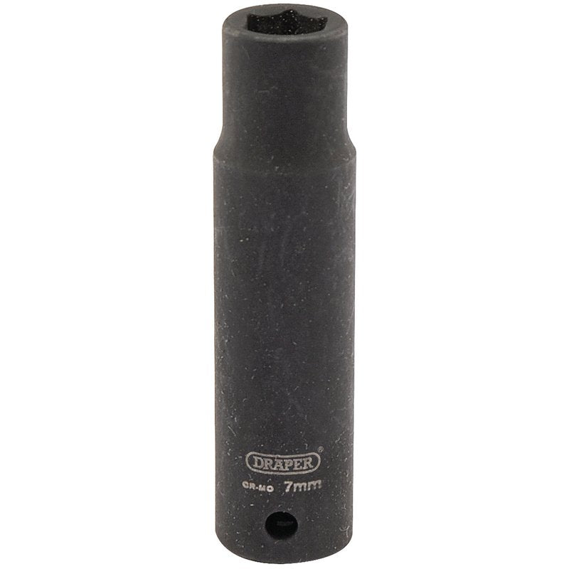 Draper Expert 7mm 1/4"Drive 6 Point Deep Impact Socket HI-TORQ 05185