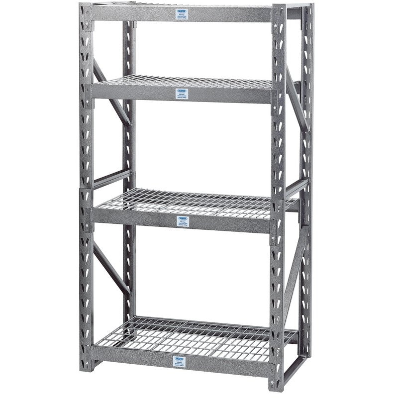 Draper Expert Heavy Duty Steel 4 Shelving Unit 1040 x 610 x 1830mm 05230