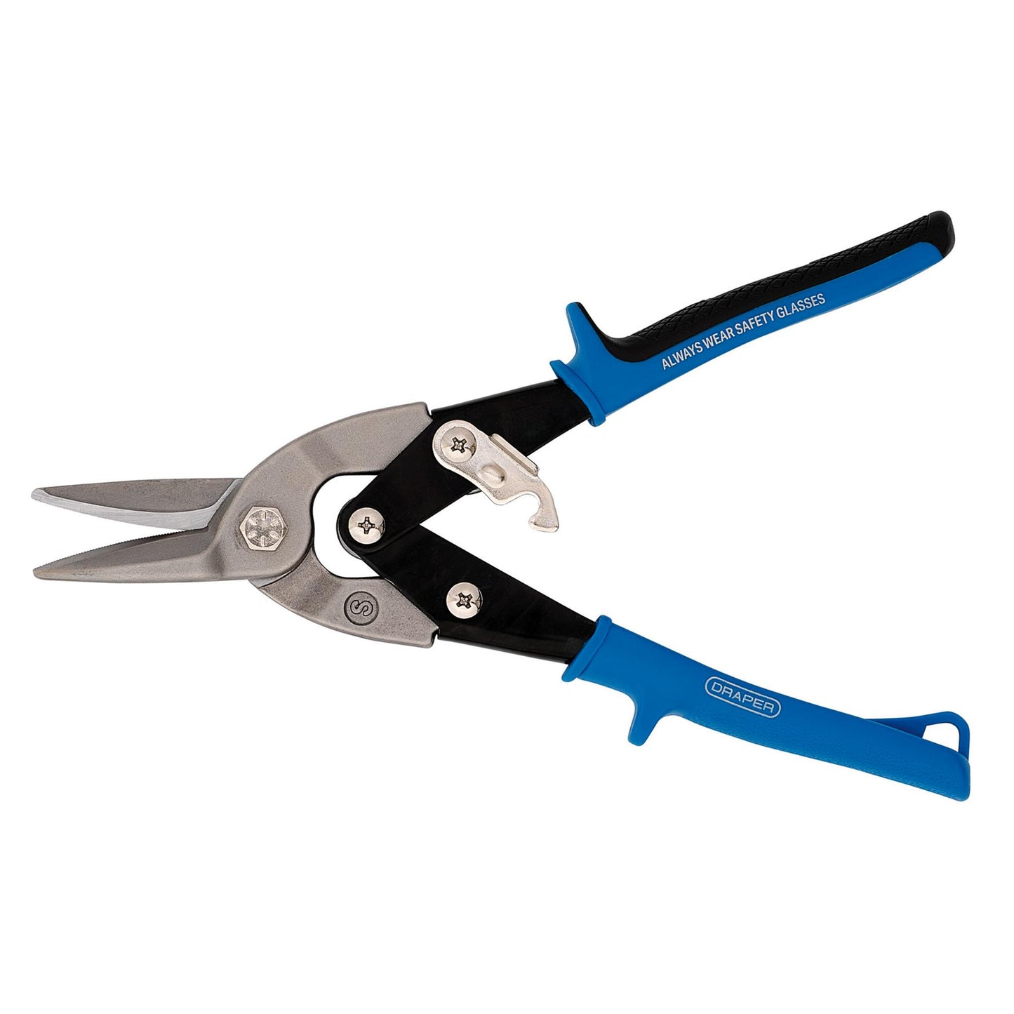 Draper Soft Grip Compound Action Tinman's Aviation Shears 250mm 05524