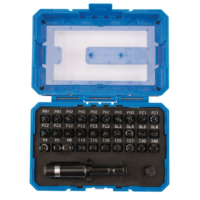 Draper Expert Impact Screwdriver Bit Set 32 Piece 1/4" Hex 05724