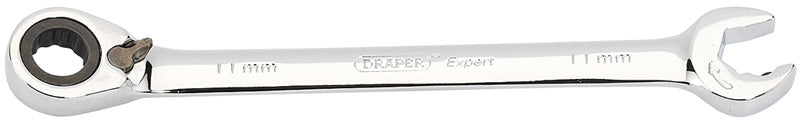 Draper Expert 11mm Metric Reversible Double Ratcheting Combination Spanner 06842