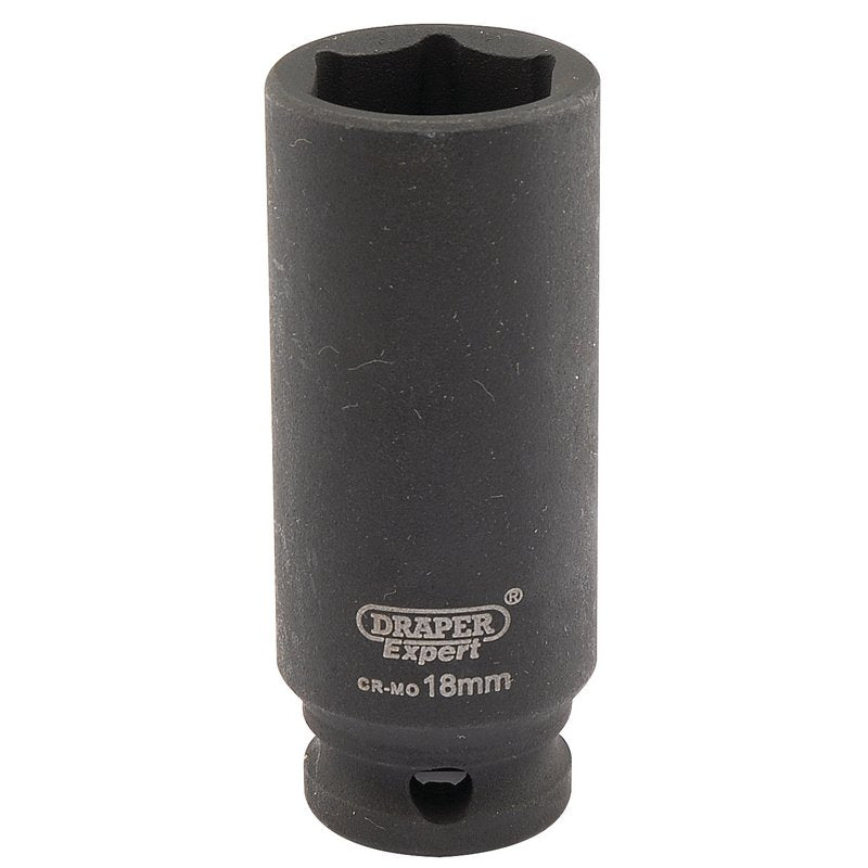 Draper Expert 18mm 3/8"D 6 Point Deep Impact Socket HI-TORQ 06891