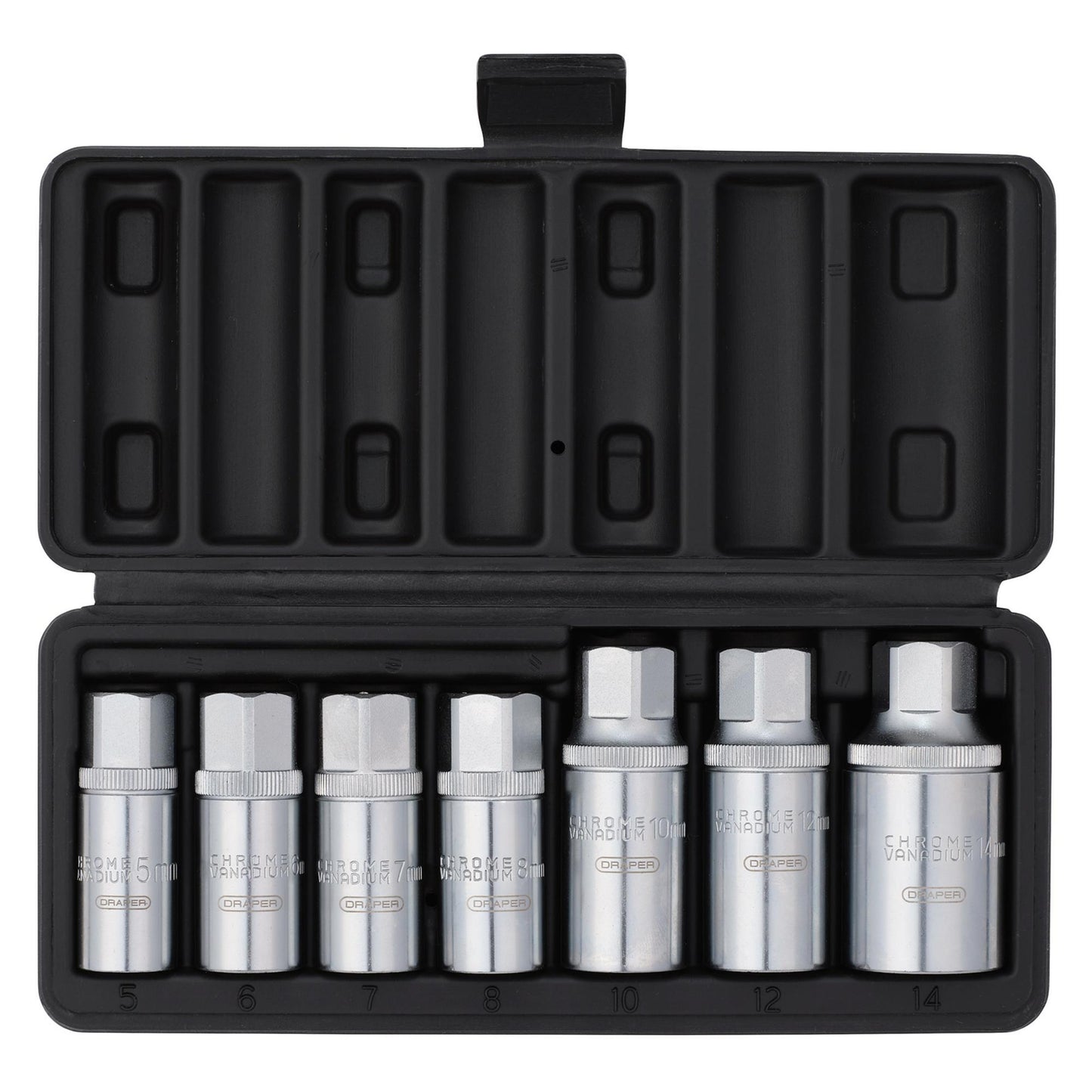 Stud Extractor Set, 3/8" Sq. Dr., 1/2" Sq. Dr. (7 Piece)