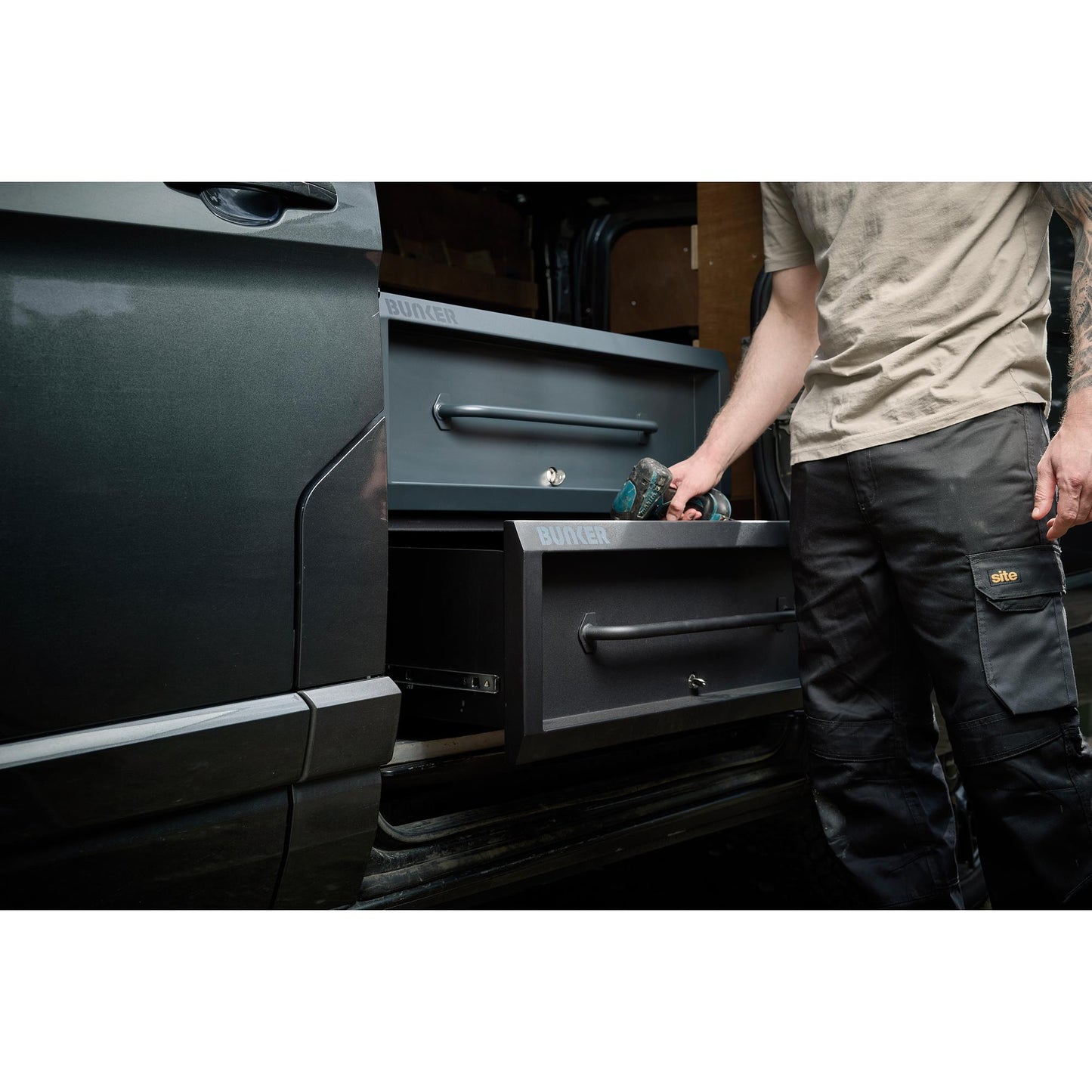 BUNKER K1 Stacker, Grey