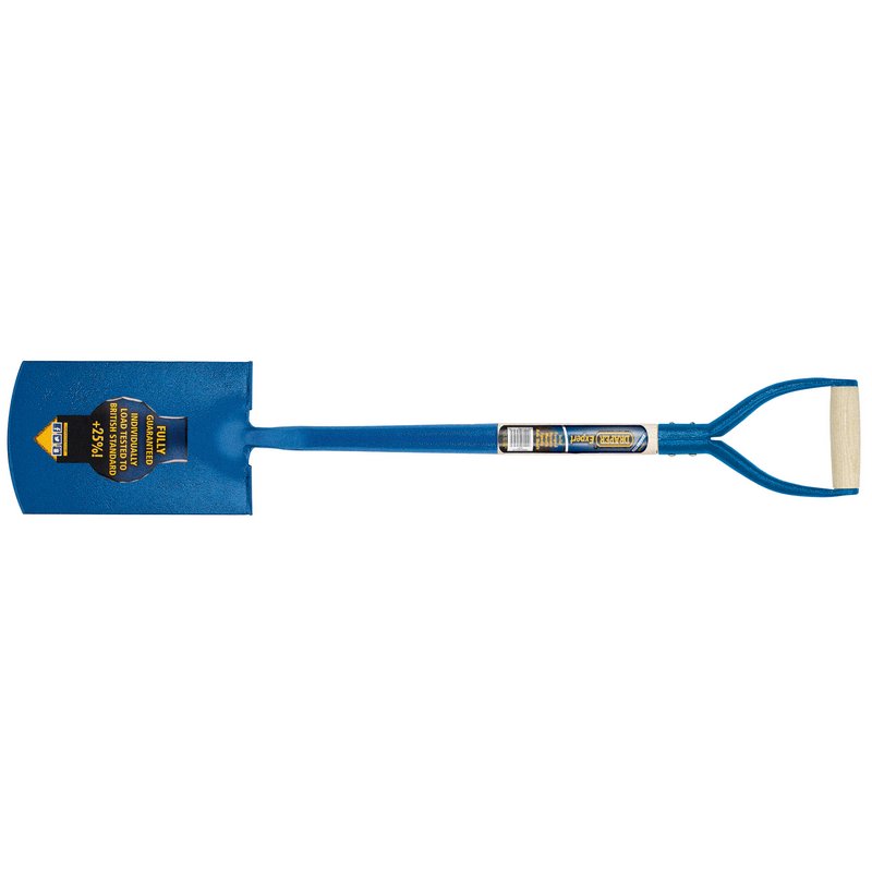 Draper Expert Contractors Square Mouth Shovel with Ash Shaft 07194