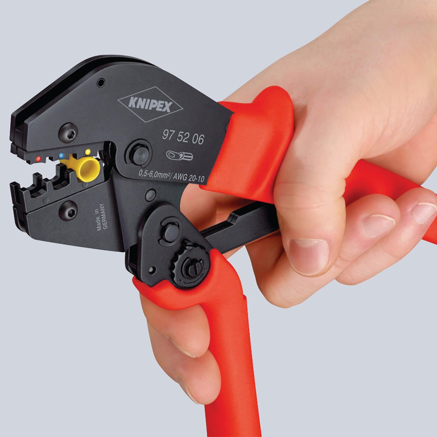 KNIPEX 97 52 19 Crimping Pliers, 250mm