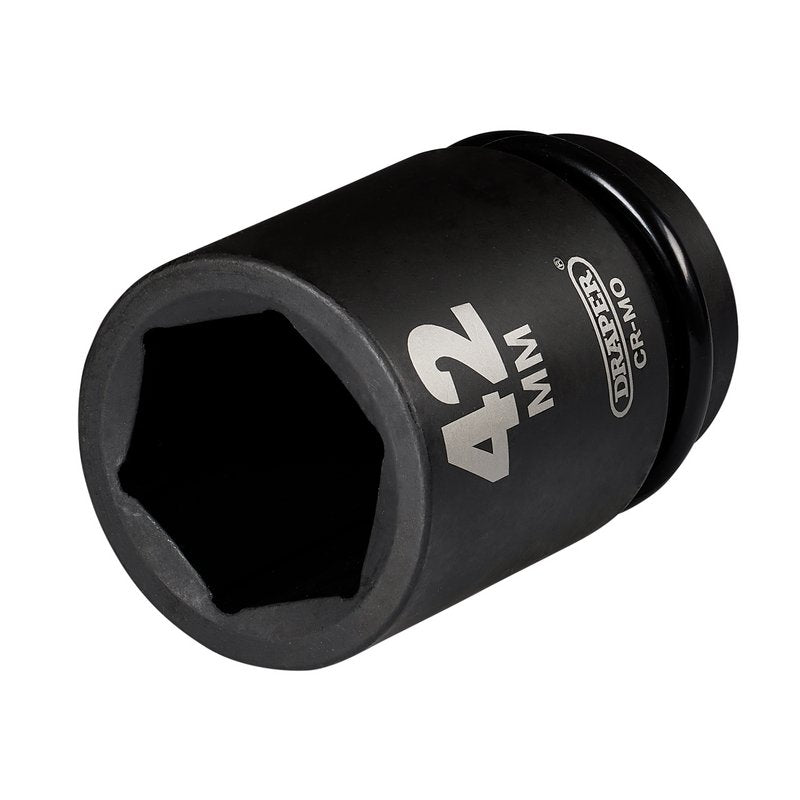 Draper 42mm 1" Dr Deep Impact Socket Single Hex HI-TORQ