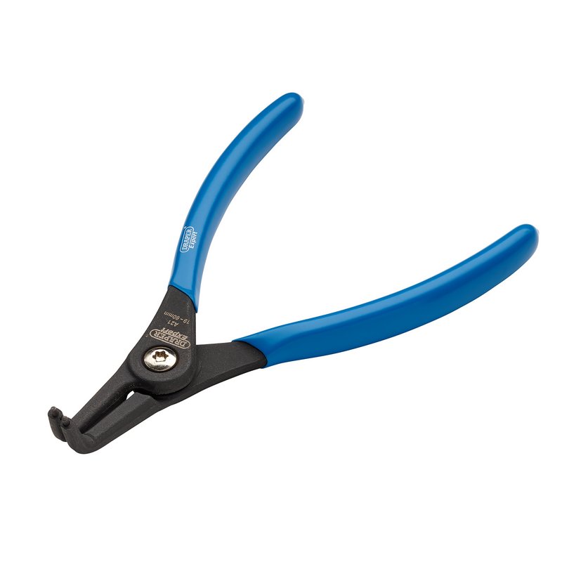 Draper Expert A21 External Circlip Pliers Bent 170mm Capacity 19-60mm 09041
