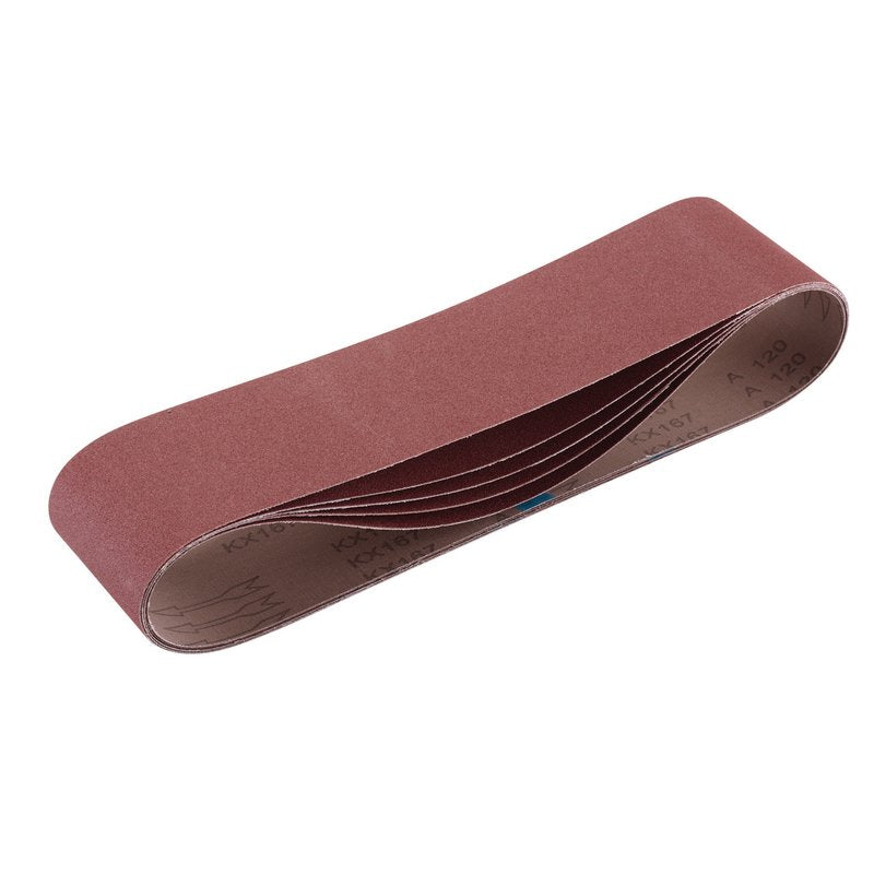 Draper Cloth Sanding Belt 100 x 915mm 120 Grit 5 Pack 09271