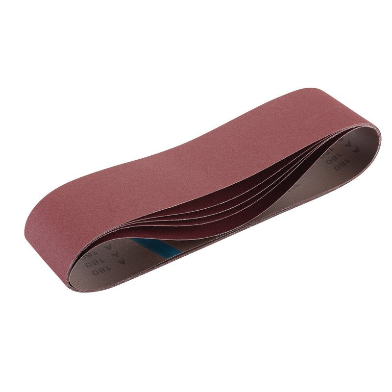 Draper Cloth Sanding Belt 100 x 915mm 180 Grit 5 Pack 09272