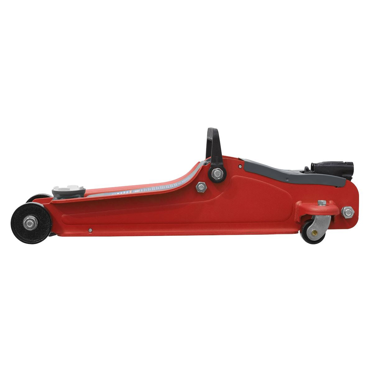 Sealey Trolley Jack 2 Tonne Low Profile Short Chassis - Red 1020LE