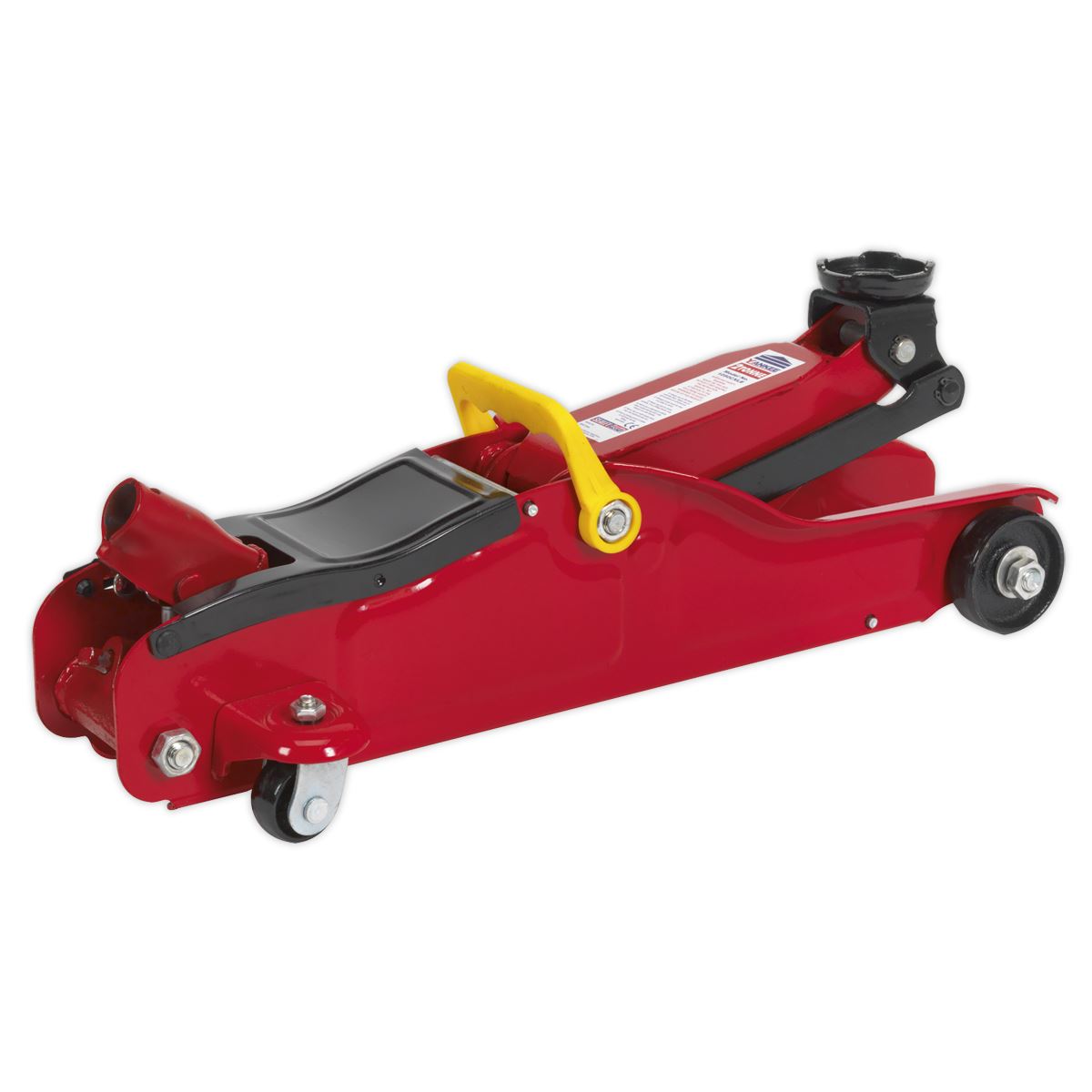 Sealey Trolley Jack 2 Tonne Low Profile Short Chassis 1050CXLE