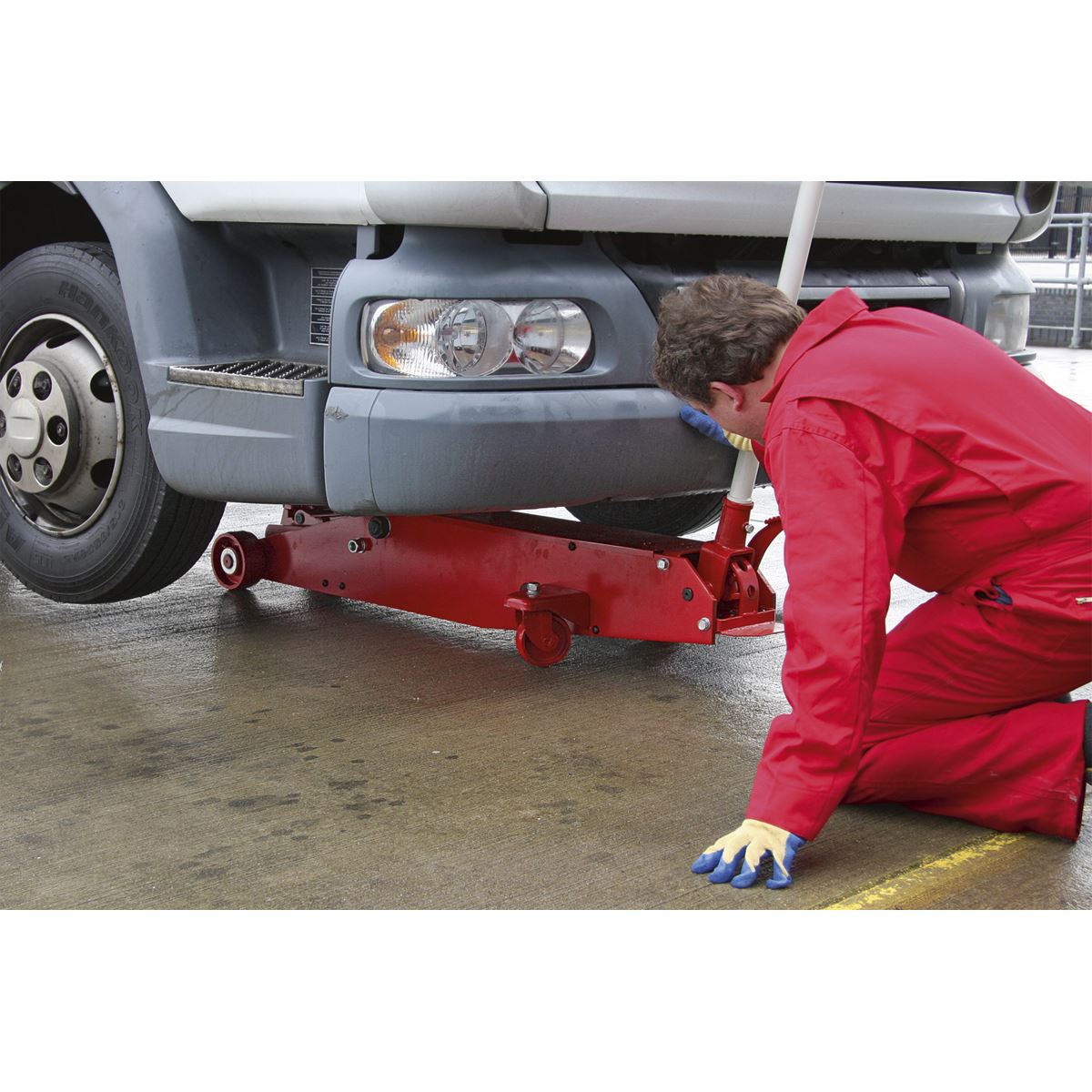 Sealey Trolley Jack 10 Tonne Long Reach 10QJ